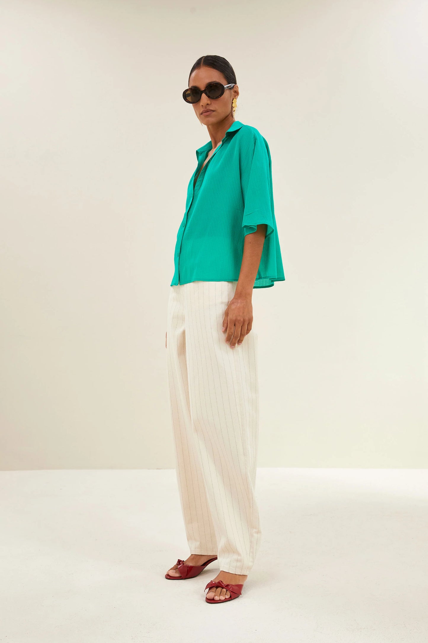 Kick Blouse lucky green BY-BAR AMSTERDAM