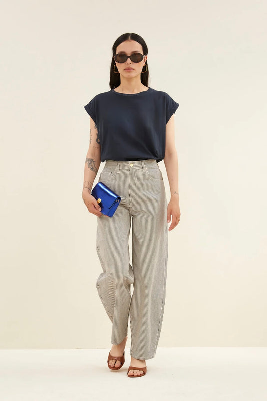 Lew Stripe Pants BY-BAR AMSTERDAM