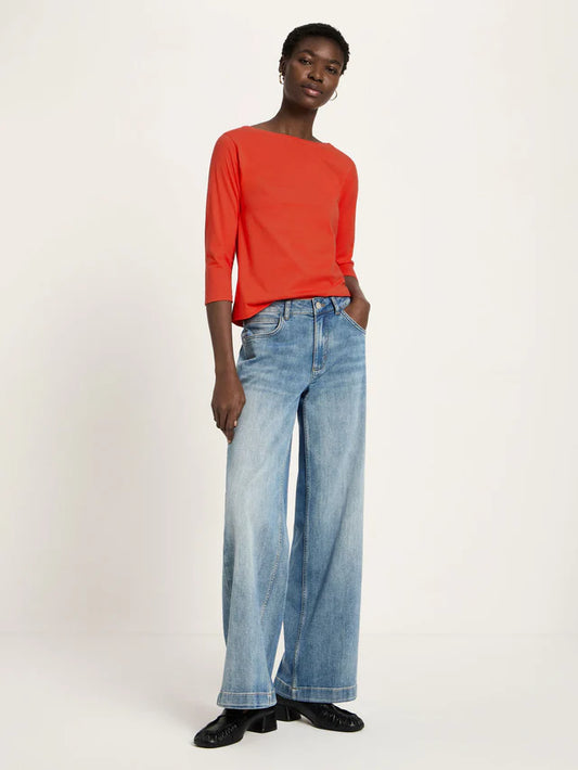 U-Boot Shirt mit 3/4 Arm GOTS Lanius π