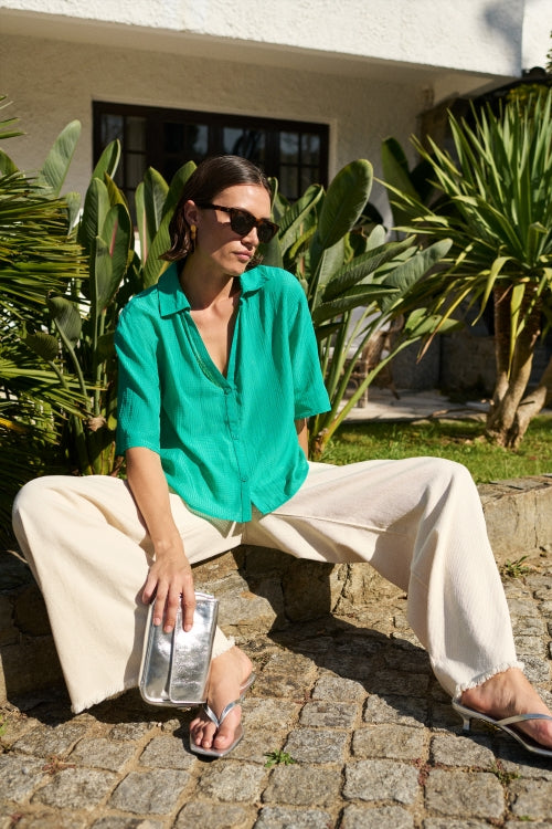 Kick Blouse lucky green BY-BAR AMSTERDAM