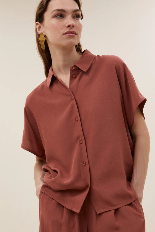 Barley Viskose Blouse BY-BAR AMSTERDAM