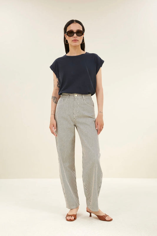 Lew Stripe Pants BY-BAR AMSTERDAM