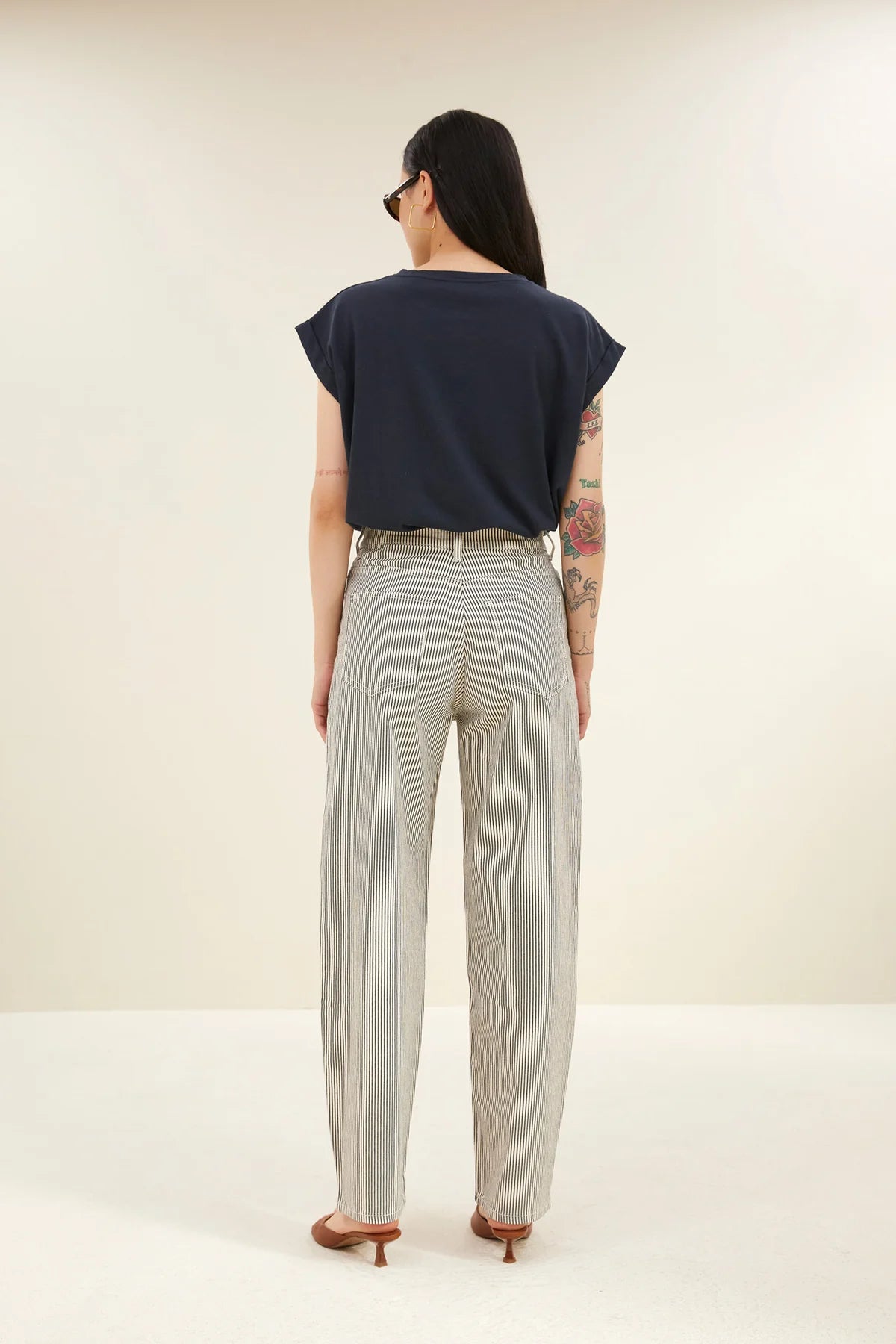 Lew Stripe Pants BY-BAR AMSTERDAM