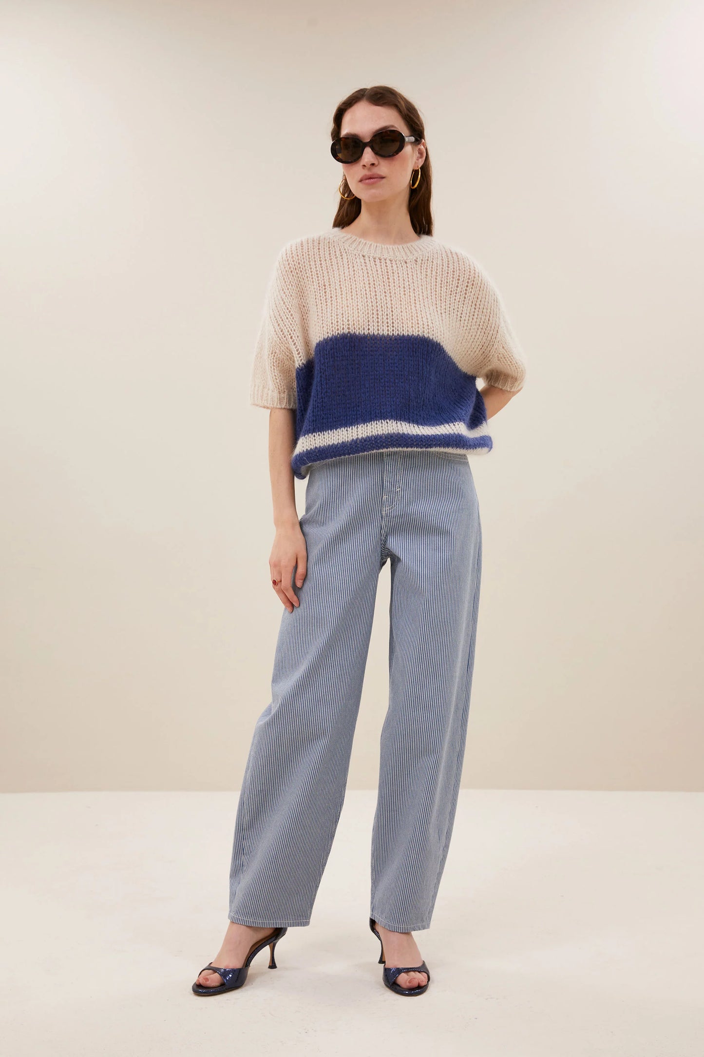 Lew Stripe Pants BY-BAR AMSTERDAM