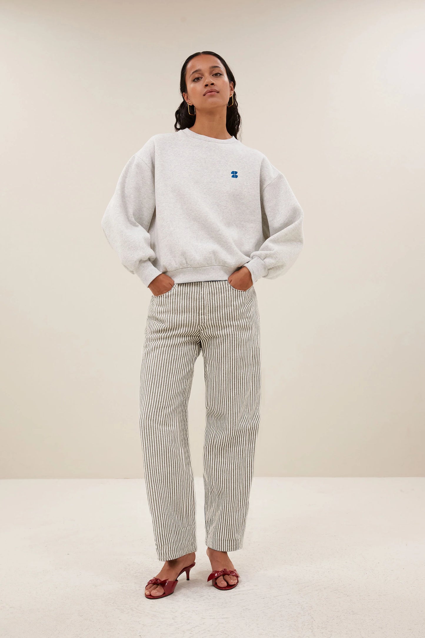 Lew Stripe Pants BY-BAR AMSTERDAM