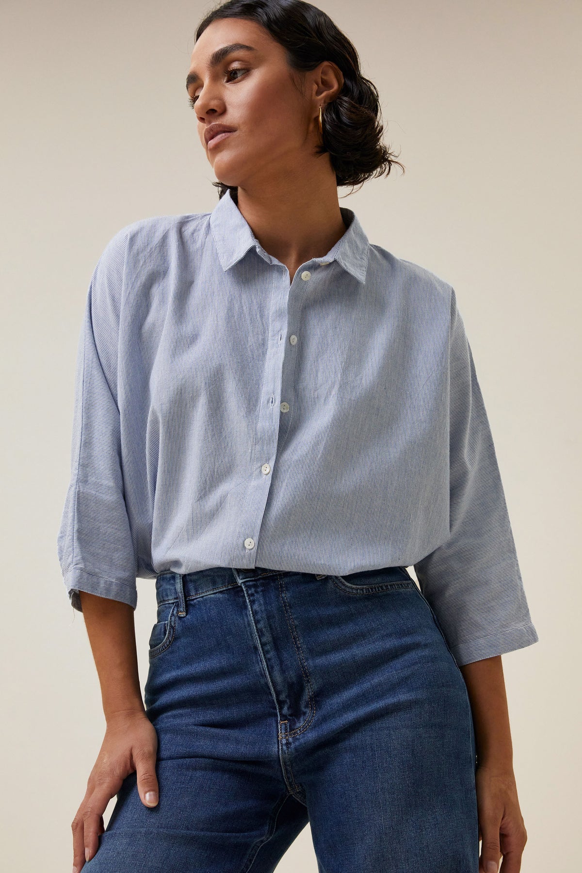 Bluse Norel Pin Stripe  BY-BAR AMSTERDAM