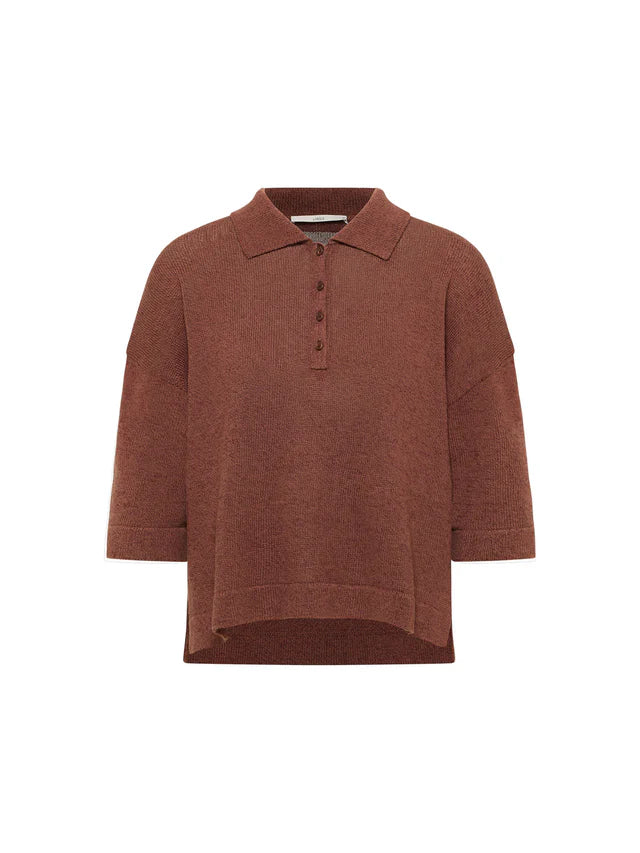 Halbarmpullover mit Polo-Kragen LANIUS 🍀