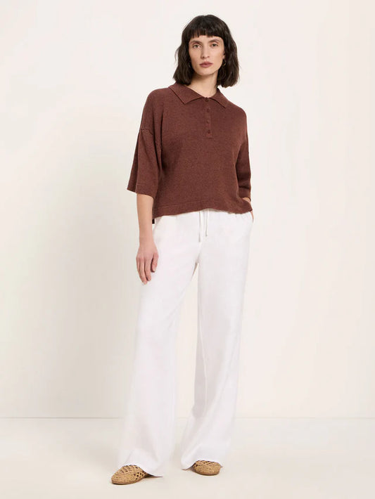 Halbarmpullover mit Polo-Kragen LANIUS 🍀