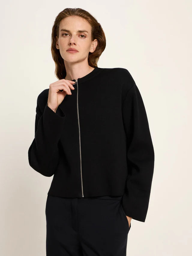 Strickjacke mit RV (GOTS) LANIUS