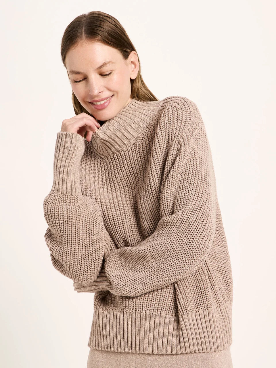 Grobstrickpullover GOTS LANIUS 🍀