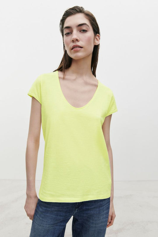 Shirt Drykorn Avivi gelb Gr. S