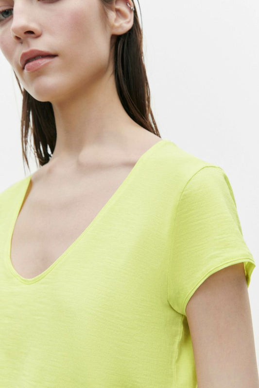 Shirt Drykorn Avivi gelb Gr. S